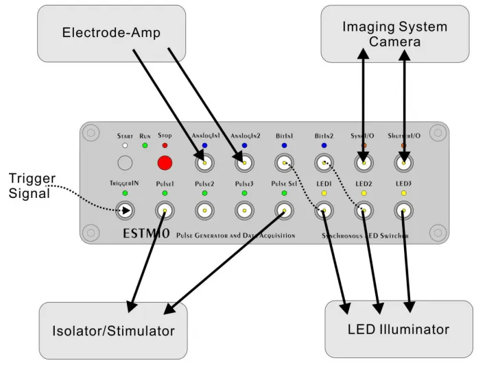 Connection and synchronization with external devices