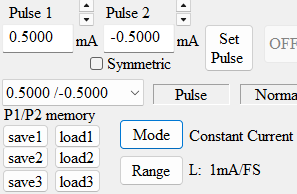 Current value setting