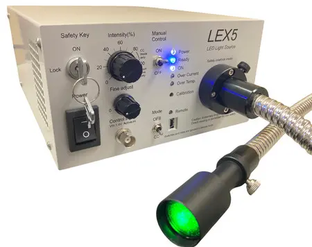 High-powered, high-stability LED light source LEX5